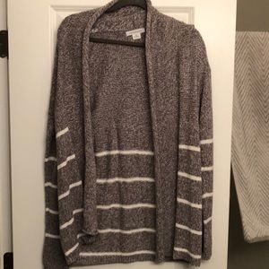 Striped cardigan